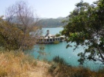 barrage lake with hamam
